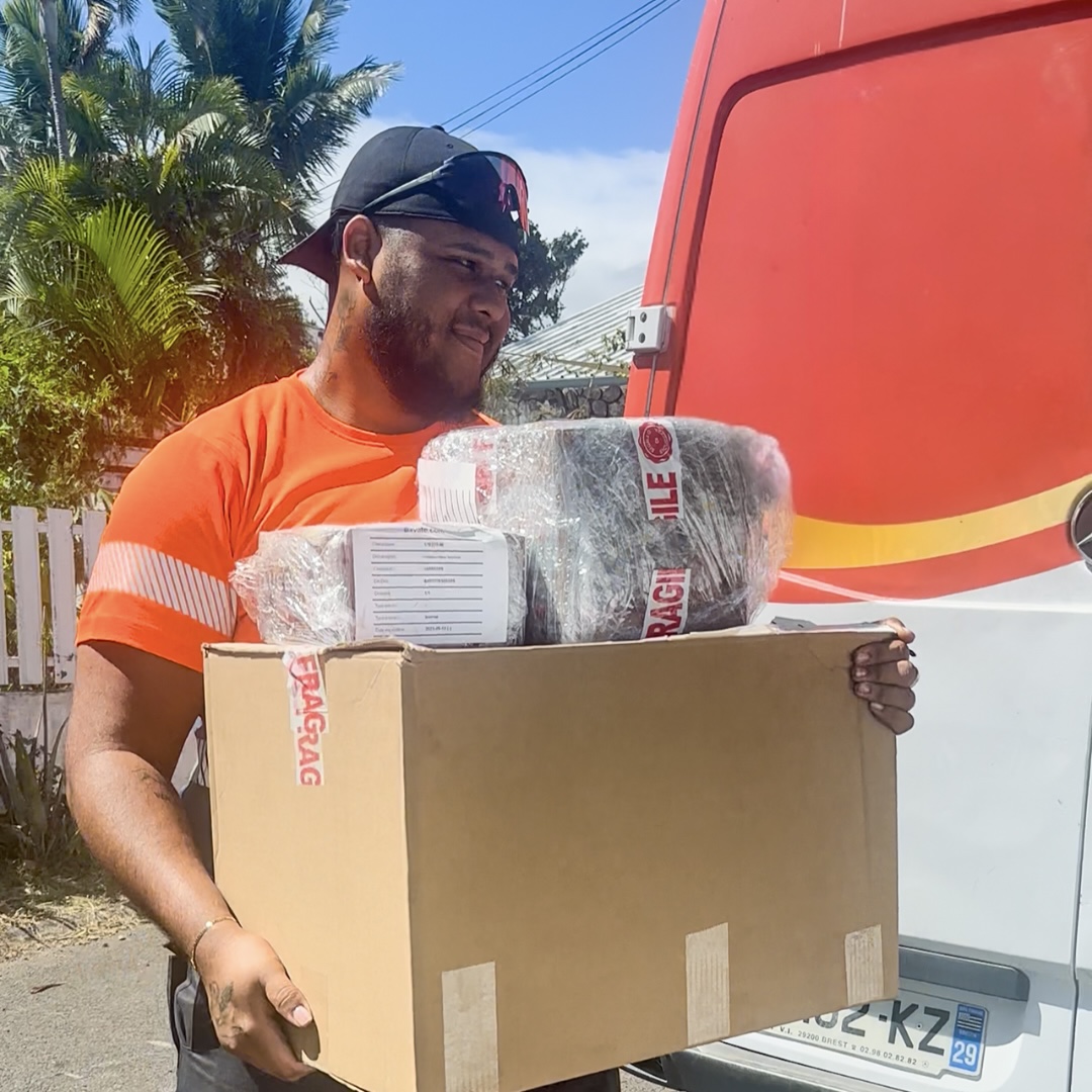 Livraison DMST pied du camion